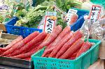 餅をいれた汁/お雑煮 : 金時人参
