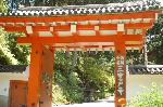 あじさいから蓮へ : 西国観音霊場第10番札所 三室戸寺　山門