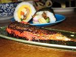道真公と丑に梅 : 恵方巻にいわし