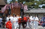 葵祭　路頭の儀　本列とは : 斎王の牛車