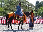 葵祭　路頭の儀　本列とは : 検非違使志（けびいしのさかん/警察司法の武官担当者）