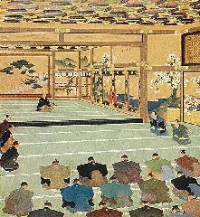 坂本龍馬と京おんな　お龍 : 「大政奉還図」 邨田丹陵 筆