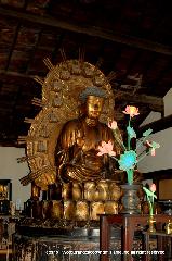平城遷都1300年祭と平安遷都1200年祭 : 本堂の本尊大日如来坐像