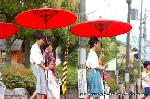 京の春祭/　紫野御霊会　今宮神社 : 八乙女供奉