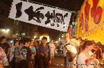 前祭　山鉾巡行・神幸祭 : 宵山の西洞院通の夜店屋台