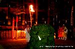 狸谷不動院　千日詣り火渡り祭 : いよいよ点火の時がきた