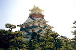 織田信長を訪ねて　　安土城址 : 安土城天守風建物