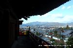秋のくろ谷　金戒光明寺 : 愛宕山に塔頭の甍