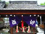初詣にうさぎ神社へ　狛兎の岡崎神社 : 鴨のえと詣の言社(卯と酉の干支が詣でる祠)