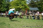葵祭の前儀　賀茂競馬会 : 5/1足汰式での疾走で5日の競馬の番立てが決まる