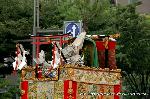 祇園祭　後祭の花笠巡行