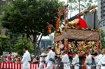 祇園祭　後祭の花笠巡行