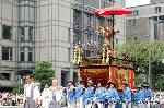 祇園祭　後祭の花笠巡行