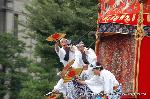祇園祭　後祭の花笠巡行