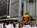 祇園祭　後祭の花笠巡行
