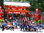 祇園祭　後祭の花笠巡行