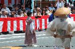 知られざる祇園祭/くじ取り式 : 巡行日　くじ改めに向かう