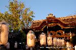 盆の灯り　東大谷万灯会