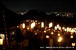 盆の灯り　東大谷万灯会