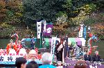 秋、嵐山もみじ祭り : 嵯峨釈迦堂船