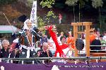 秋、嵐山もみじ祭り : 嵯峨代念仏狂言「紅葉狩り」