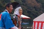 秋、嵐山もみじ祭り : 平維盛@嵯峨代念仏狂言「紅葉狩り」