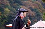 秋、嵐山もみじ祭り : 地蔵菩薩@嵯峨代念仏狂言「紅葉狩り」