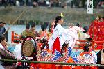 秋、嵐山もみじ祭り : 平安管絃船