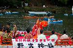 秋、嵐山もみじ祭り : 野宮船