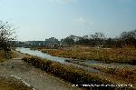 平清盛　縁の地をゆく　その一 鳥羽殿 : 氾濫により流域の変わった現在の鴨川