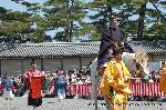 菖蒲の節句発祥の地　藤森神社 : 勅使代