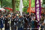 菖蒲の節句発祥の地　藤森神社 : 藤森神社鼓笛隊