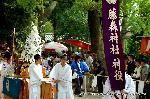 菖蒲の節句発祥の地　藤森神社 : 藤森神社神役