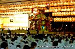 祇園祭　清々講社 : 祝詞奏上されると　次に東御座、西御座と