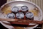 満月に隠れ茶室を見た : 瓢鮎(ひょうねん)菓子