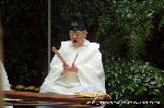京のお伊勢さん　日向大神宮 : 本殿前斎場は異次元の空間と化していくようだ。