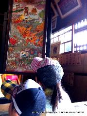 八重桜の園　千本ゑんま堂 : 地獄絵と子供