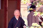 八重桜の園　千本ゑんま堂 : ゑんま堂庵主戸田妙昭さん