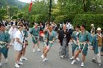 春祭最後の嵯峨祭 : 長さ６メートル、総重量約４０キロの嵯峨の剣鉾