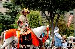 織田信長忌 : 京都三大祭の時代祭での織田信長