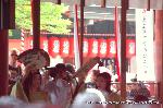 お田植祭・伏見稲荷大社 : 神楽女の舞