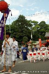 祇園祭　お迎え提灯　