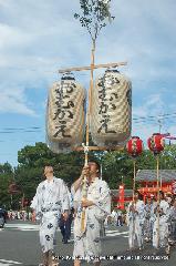 祇園祭　お迎え提灯　