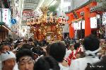 後祭を追っかけて　前編 : 錦神輿会の輿丁で溢れる御供所