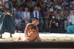 重陽の節句に烏相撲 : 烏族氏子の子供たち