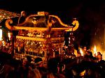 時代祭に鞍馬の火祭