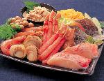 誇れる京の鍋　水炊き : 海鮮寄せ鍋の具材