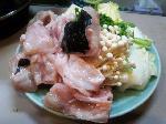 誇れる京の鍋　水炊き : てっちりの河豚