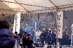 冬野菜の横綱　大根/三千院大根焚き : 金色不動堂の前庭