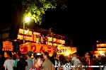 春の六斎念仏 : 吉祥天女が祀られる吉祥院前の縁日屋台